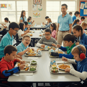 (UF2422) Programas de adquisición de hábitos de alimentación y autonomía de un ACNEE que se realizan en un comedor escolar