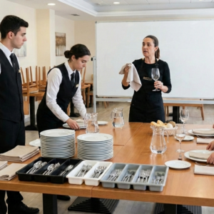 (UF0058) Uso de la dotación básica del restaurante y asistencia en el preservicio