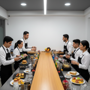 (UF0061) Preparación y servicio de bebidas y comidas rápidas en el bar