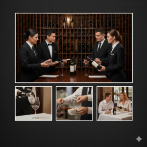 (MF1048_2) Servicio de vinos