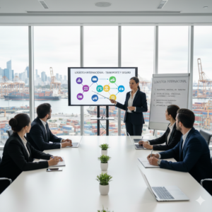 Logística internacional. El transporte y el seguro