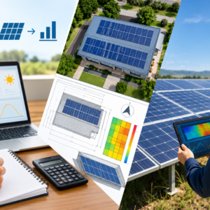 MCR0026. Instalaciones fotovoltaicas: cálculo de producción, diseño y verificación en campo