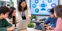 Aprendizaje colaborativo con inteligencia artificial