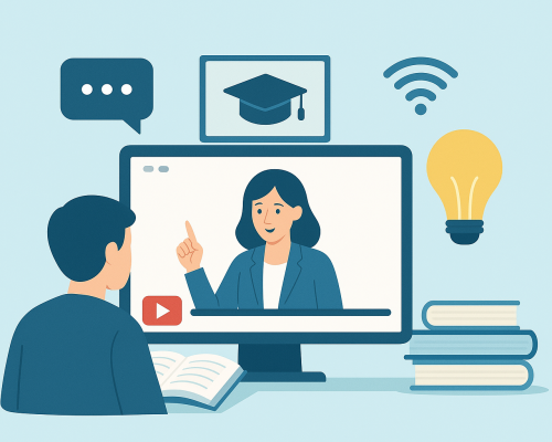 Aula virtual con ideas brillantes Aula virtual con ideas brillantes