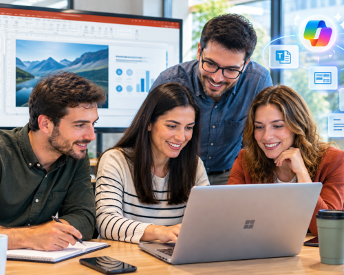 Colaboración creativa con IA en PowerPoint
