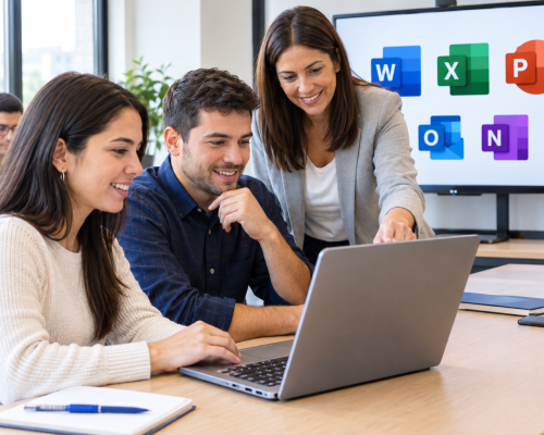 Colaboración y aprendizaje con Office