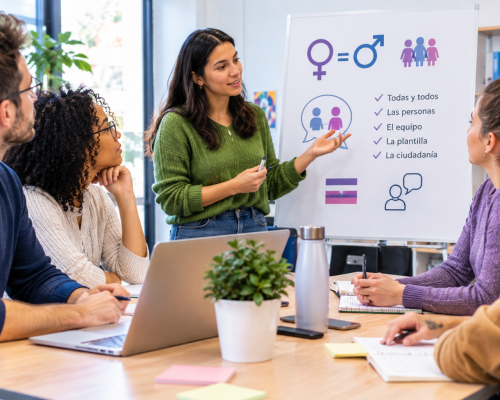 Taller de lenguaje inclusivo y colaboración
